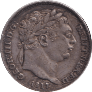 1817 SHILLING ( VF ) 2 - SHILLING - Cambridgeshire Coins