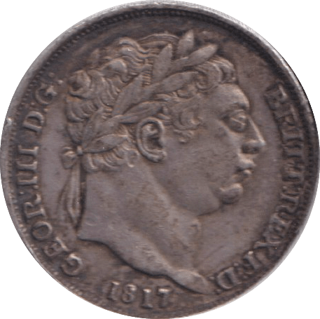 1817 SHILLING ( VF ) 2 - SHILLING - Cambridgeshire Coins