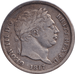 1817 SHILLING ( VF ) - SHILLING - Cambridgeshire Coins