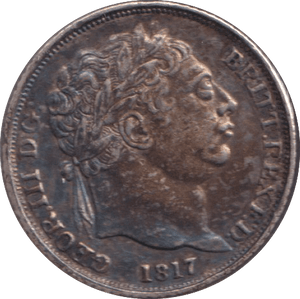 1817 SHILLING ( VF ) - SHILLING - Cambridgeshire Coins