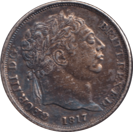 1817 SHILLING ( VF ) - SHILLING - Cambridgeshire Coins