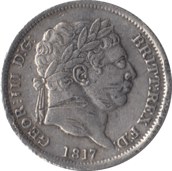 1817 SHILLING ( VF ) - Shilling - Cambridgeshire Coins