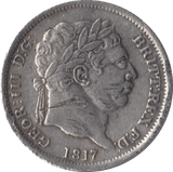 1817 SHILLING ( VF ) - Shilling - Cambridgeshire Coins