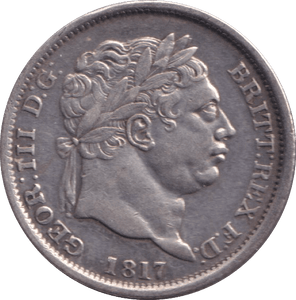 1817 SHILLING ( VF ) - SHILLING - Cambridgeshire Coins