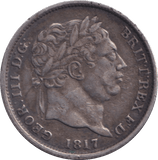 1817 SHILLING ( VF ) - SHILLING - Cambridgeshire Coins