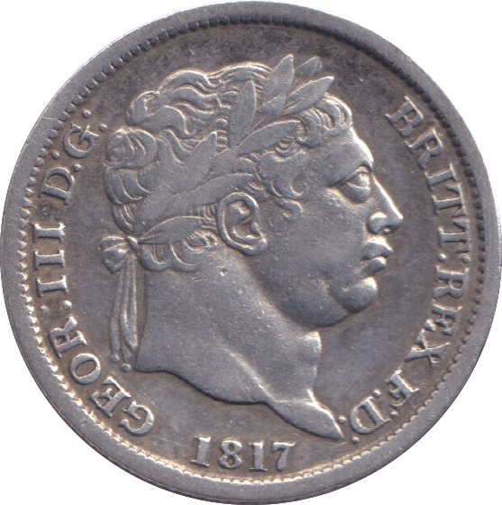 1817 SHILLING ( VF ) - SHILLING - Cambridgeshire Coins