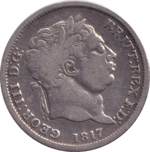 1817 SHILLING ( VF ) - Shilling - Cambridgeshire Coins