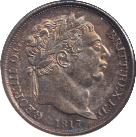 1817 SIXPENCE ( EF ) - SIXPENCE - Cambridgeshire Coins