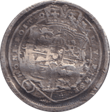 1817 SIXPENCE ( FAIR ) - SIXPENCE - Cambridgeshire Coins