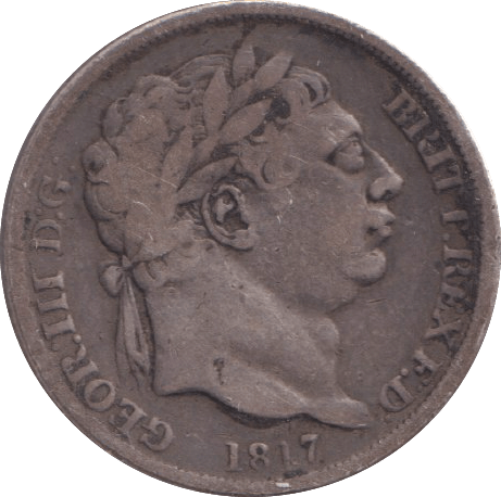1817 SIXPENCE ( FINE ) - SIXPENCE - Cambridgeshire Coins