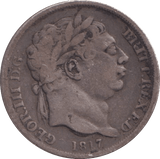 1817 SIXPENCE ( FINE ) - SIXPENCE - Cambridgeshire Coins