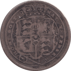 1817 SIXPENCE ( FINE ) - SIXPENCE - Cambridgeshire Coins