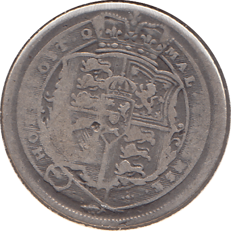 1817 SIXPENCE ( FINE ) - SIXPENCE - Cambridgeshire Coins