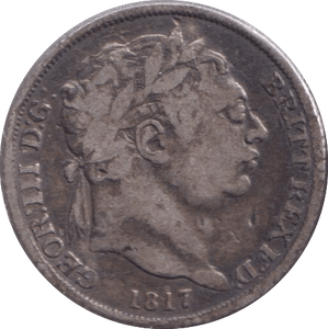 1817 SIXPENCE ( GF ) - SIXPENCE - Cambridgeshire Coins