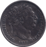 1817 SIXPENCE ( GVF ) - SIXPENCE - Cambridgeshire Coins