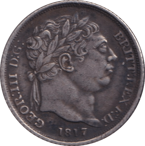 1817 SIXPENCE ( GVF ) - SIXPENCE - Cambridgeshire Coins