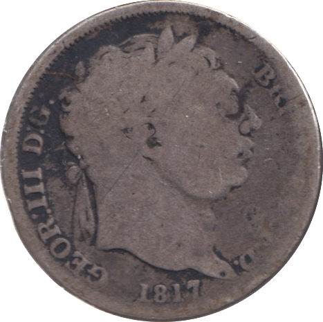 1817 SIXPENCE ( NF ) - SIXPENCE - Cambridgeshire Coins