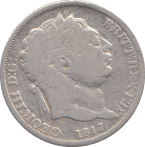 1817 SIXPENCE ( NF ) - SIXPENCE - Cambridgeshire Coins