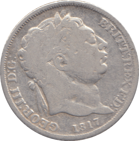 1817 SIXPENCE ( NF ) - SIXPENCE - Cambridgeshire Coins