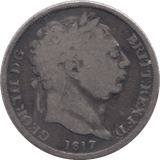 1817 SIXPENCE ( NF ) - SIXPENCE - Cambridgeshire Coins