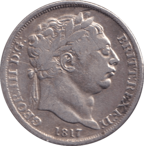 1817 SIXPENCE ( VF ) - SIXPENCE - Cambridgeshire Coins