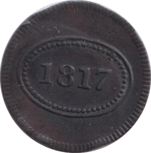 1817 THEATRE TOKEN NEW YORK - OTHER TOKENS - Cambridgeshire Coins