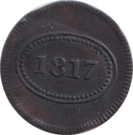 1817 THEATRE TOKEN NEW YORK - OTHER TOKENS - Cambridgeshire Coins