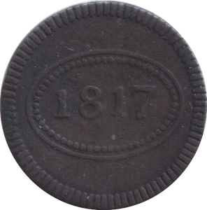 1817 THEATRE TOKEN NEW YORK - OTHER TOKENS - Cambridgeshire Coins