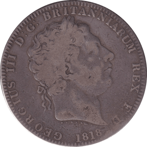 1818 CROWN ( FINE ) - Crown - Cambridgeshire Coins