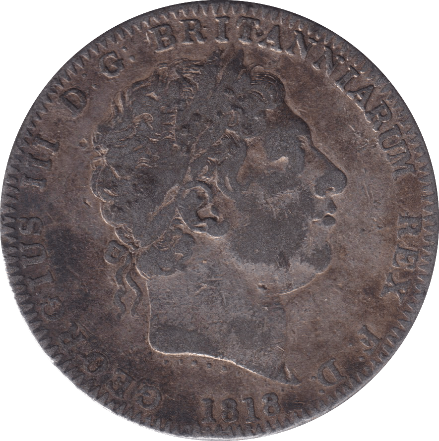 1818 CROWN ( FINE ) - CROWN - Cambridgeshire Coins