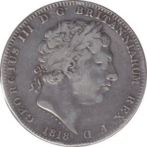 1818 CROWN ( GF ) - CROWN - Cambridgeshire Coins