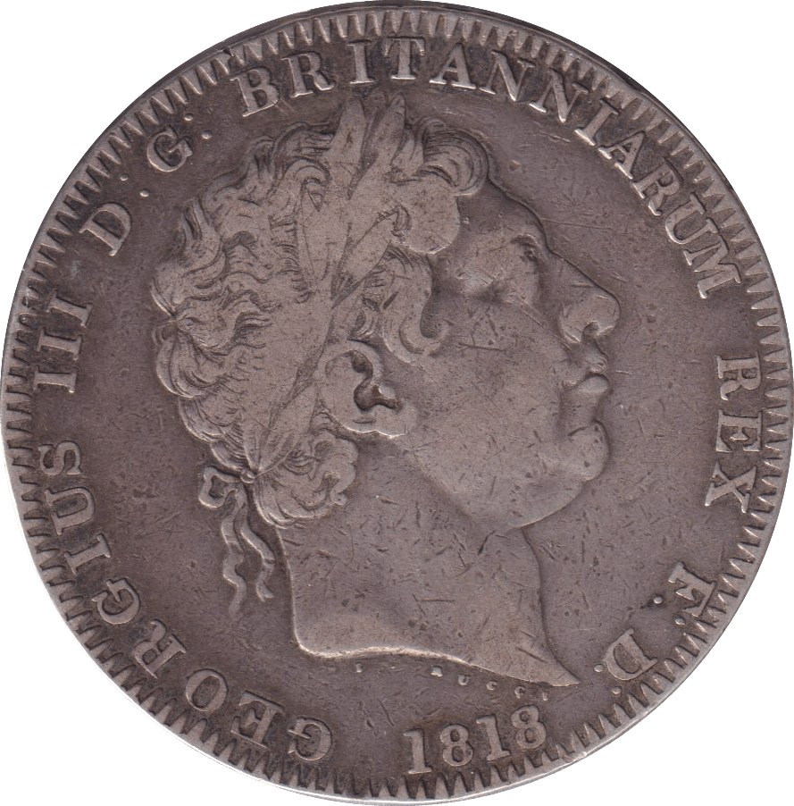 1818 CROWN ( GF ) - CROWN - Cambridgeshire Coins