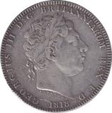 1818 CROWN ( GVF ) - CROWN - Cambridgeshire Coins