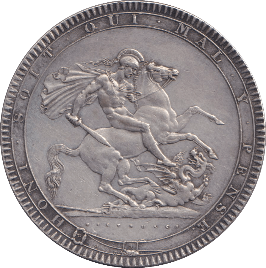 1818 CROWN LIX ( AUNC ) - CROWN - Cambridgeshire Coins