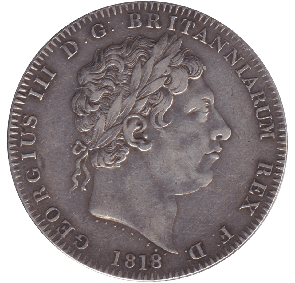 1818 CROWN LVIII ( GVF ) - CROWN - Cambridgeshire Coins