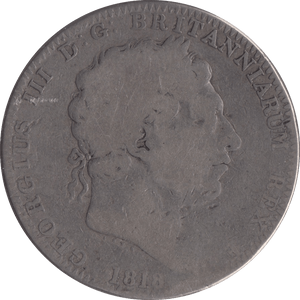 1818 CROWN ( NF ) LIX - CROWN - Cambridgeshire Coins