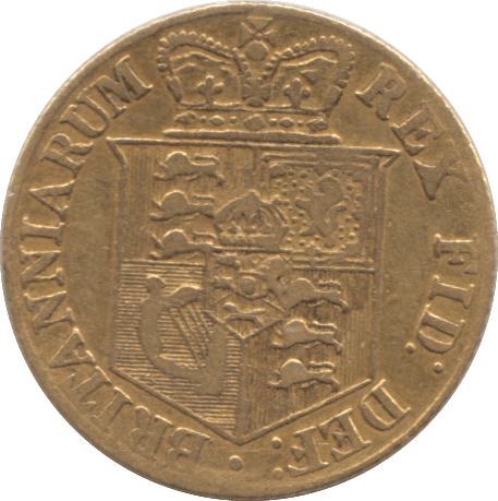 1818 GOLD HALF SOVEREIGN ( FINE ) - HALF SOVEREIGN - Cambridgeshire Coins