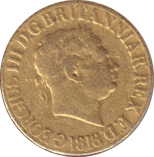 1818 GOLD SOVEREIGN ( GF ) - SOVEREIGN - Cambridgeshire Coins