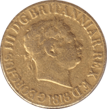 1818 GOLD SOVEREIGN ( GF ) - SOVEREIGN - Cambridgeshire Coins