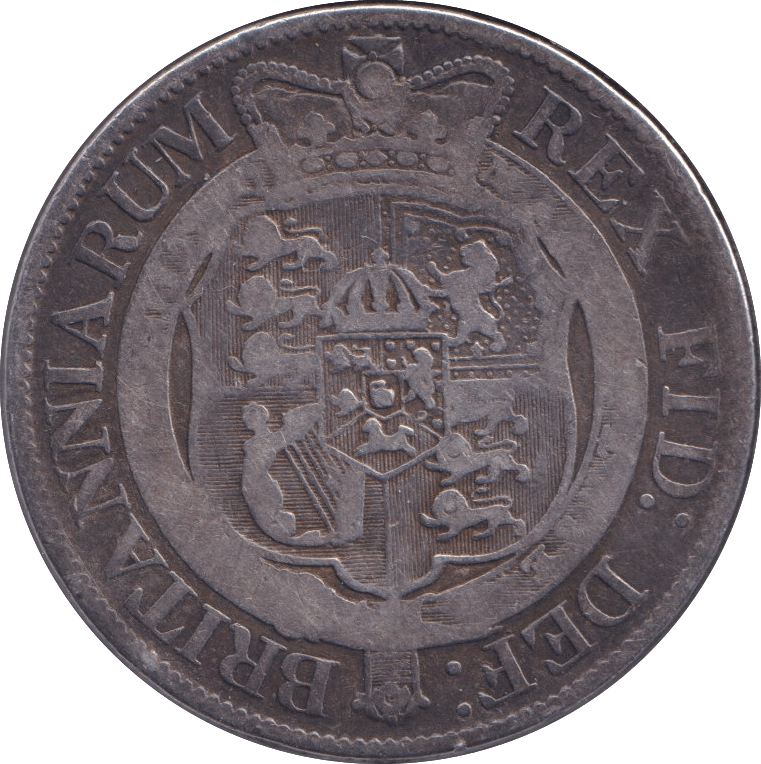 1818 HALFCROWN ( FINE ) - HALFCROWN - Cambridgeshire Coins