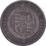 1818 HALFCROWN ( FINE ) - HALFCROWN - Cambridgeshire Coins