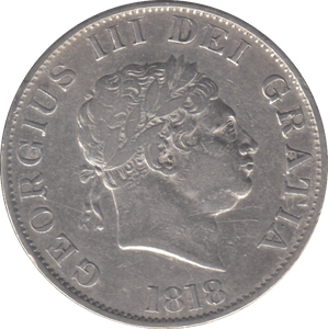 1818 HALFCROWN ( GF ) - HALFCROWN - Cambridgeshire Coins