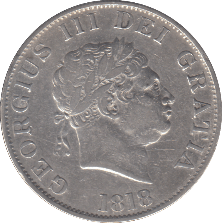 1818 HALFCROWN ( GF ) - HALFCROWN - Cambridgeshire Coins