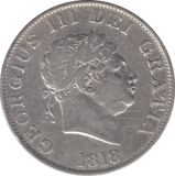 1818 HALFCROWN ( GF ) - HALFCROWN - Cambridgeshire Coins