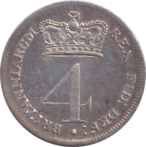 1818 MAUNDY FOURPENCE ( UNC ) - MAUNDY FOURPENCE - Cambridgeshire Coins