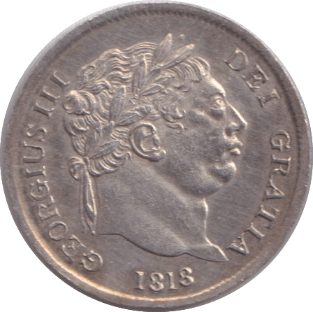 1818 MAUNDY FOURPENCE ( UNC ) - MAUNDY FOURPENCE - Cambridgeshire Coins