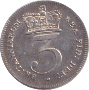 1818 MAUNDY THREEPENCE ( AUNC ) - MAUNDY THREEPENCE - Cambridgeshire Coins