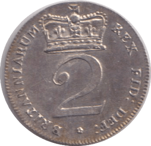 1818 MAUNDY TWOPENCE ( EF ) - MAUNDY TWOPENCE - Cambridgeshire Coins