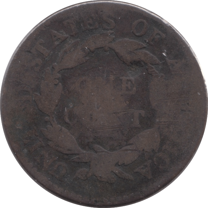 1818 ONE CENT USA - WORLD COINS - Cambridgeshire Coins
