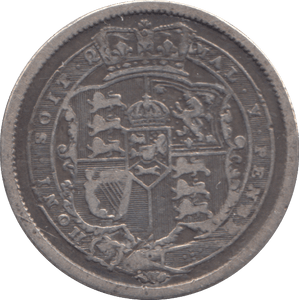 1818 SHILLING ( FINE ) - SHILLING - Cambridgeshire Coins